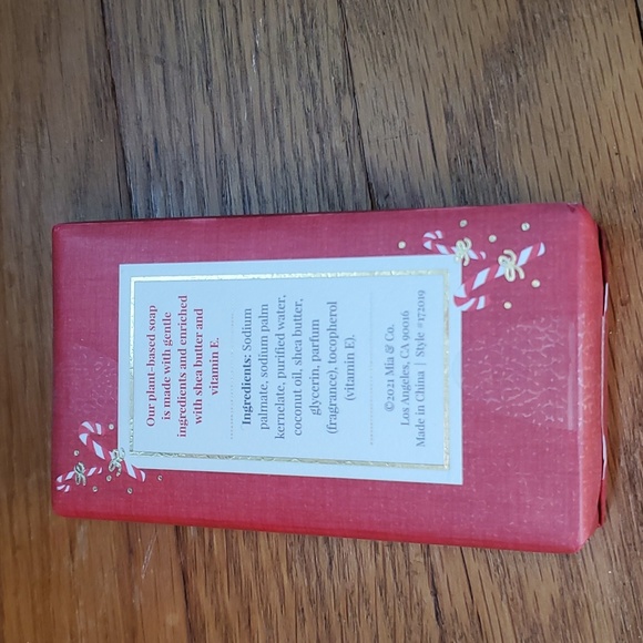 Mia & Co. Bar Soap, Candy Cane - Picture 2 of 2
